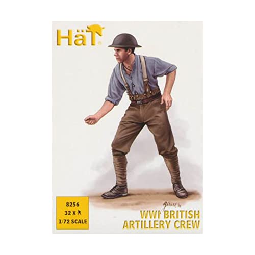 Hät 8256-1/72 WWI British Artillery Crew, Mittel von Hät