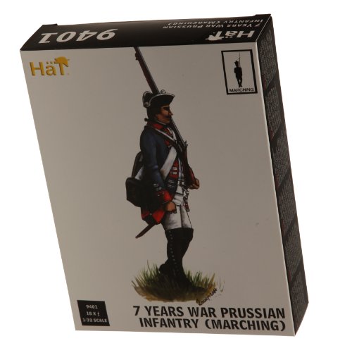 Hät 9401-1/32 7 Years War Prussian Infantry (Marching) von Hät