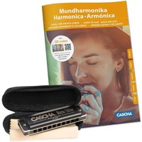 Master Edition Blues Harmonica Set, (incl. 4 languages Method (DE/EN/FR/ES), case, cleaning cloth) von Hage Musikverlag