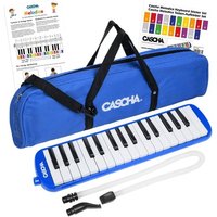 Melodica Set Blue (incl. German method. case. mouthpiece) von Hage Musikverlag