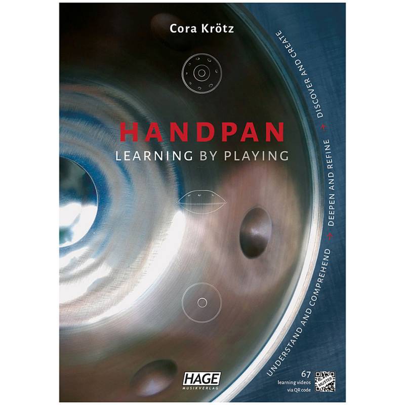 Hage Handpan Learning by Playing Lehrbuch von Hage