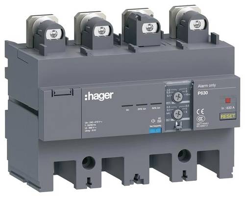 Hager HBW630L Fehlerstromblock 4polig 630A 220 V, 415V 1St. von Hager