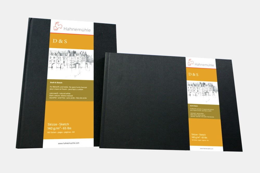 Hahnemühle Skizzenbuch D&S DIN A5 Hochformat schwarz Spiral Hahnemühle Skizzenbuch D&S DIN A5 Hochformat schwarz Spiral von Hahnemühle