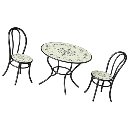Haiki Realistischer Esstisch Und Stuhl Set Für Gartenszene Tun Um Girls Decor Miniatur Outdoor Puppenmöbel Set Zu Spielen Haiki Realistischer Esstisch Und Stuhl Set Für Gartenszene Tun Um Girls Decor Miniatur Outdoor Puppenmöbel Set Zu Spielen von Haiki