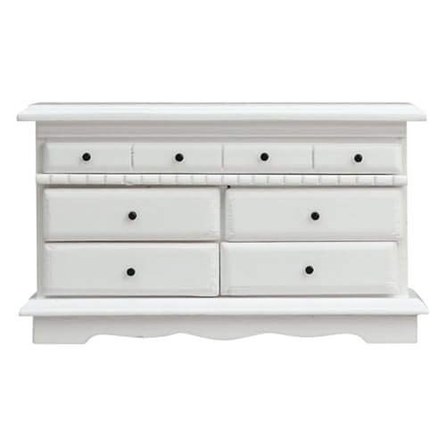 Miniatur-Holzkommode im Maßstab 1:12, mehrere Schubladen, Aufbewahrungsschrank für Puppenhäuser, Zubehör, Miniatur-Holzkommode Miniatur-Holzkommode im Maßstab 1:12, mehrere Schubladen, Aufbewahrungsschrank für Puppenhäuser, Zubehör, Miniatur-Holzkommode von Haiki