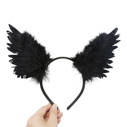 Traumhafte Fee Prinzessin Flügel Fee Schmetterling Flügel Stirnband Geburtstag Party Halloween Cosplay Kostüm Requisiten von Haiki