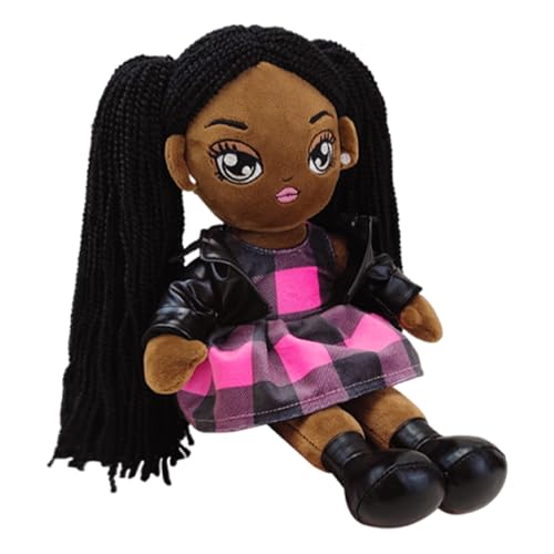 Hailerio Afroamerikanische Babypuppe | Schwarze Baby Stoffpuppen Mit Kleidung,Realistische pädagogische Spielzeuge für Vorschulkinder und Kleinkinder zum Rollenspiel für Zuhause, Reisen, Geburtstag Hailerio Afroamerikanische Babypuppe | Schwarze Baby Stoffpuppen Mit Kleidung,Realistische pädagogische Spielzeuge für Vorschulkinder und Kleinkinder zum Rollenspiel für Zuhause, Reisen, Geburtstag von Hailerio