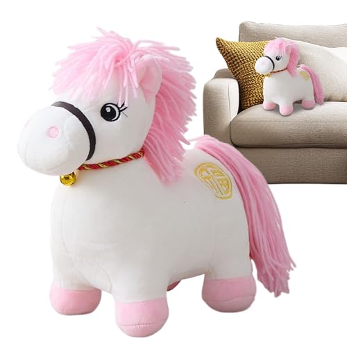 Hailerio Chinesisches Neujahr Plüschtier, Maskottchen Niedliche Puppe, 2026 Plüschmascotte Für Chinesisches Neujahr Kinderzimmer Sofa Schreibtisch Nachttisch Wohnzimmer Hailerio Chinesisches Neujahr Plüschtier, Maskottchen Niedliche Puppe, 2026 Plüschmascotte Für Chinesisches Neujahr Kinderzimmer Sofa Schreibtisch Nachttisch Wohnzimmer von Hailerio