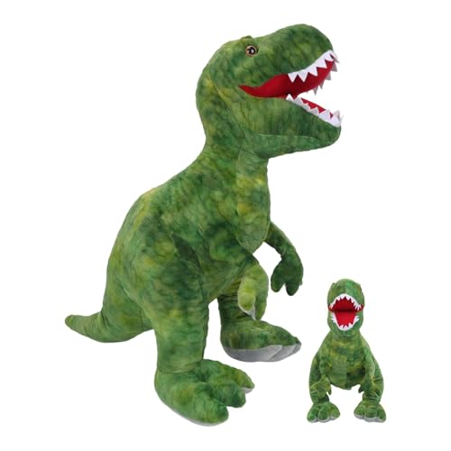 Hailerio Dinosaurier-Plüschpuppe,Dinosaurier-Plüschpuppe Stofftier - 12 Zoll weicher Plüsch-Dinosaurier | Plüschpuppen-Stofftier, süßes, umarmbares Dinosaurierspielzeug für Kinder, Zuhause von Hailerio