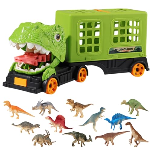 Hailerio Dinosaurier Transport LKW | Tyrannosaurus Transport Auto Set Spielzeug | Interaktive Lernspiele | Für Zuhause Picknick Vorschule Rollenspiel Party Weihnachten Geburtstag Kinder Mädchen Hailerio Dinosaurier Transport LKW | Tyrannosaurus Transport Auto Set Spielzeug | Interaktive Lernspiele | Für Zuhause Picknick Vorschule Rollenspiel Party Weihnachten Geburtstag Kinder Mädchen von Hailerio