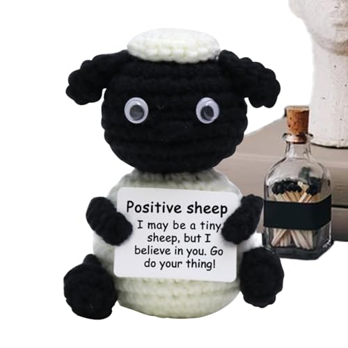 Hailerio Häkelpuppe | Tierisches Häkel-Stofftier Mit Positiven Botschaften | Weiche Wohnkultur Für Wohnzimmer Schlafzimmer Büro Fensterbank Schreibtisch Bücherregal Meditation Neuer Job Kollegen Hailerio Häkelpuppe | Tierisches Häkel-Stofftier Mit Positiven Botschaften | Weiche Wohnkultur Für Wohnzimmer Schlafzimmer Büro Fensterbank Schreibtisch Bücherregal Meditation Neuer Job Kollegen von Hailerio