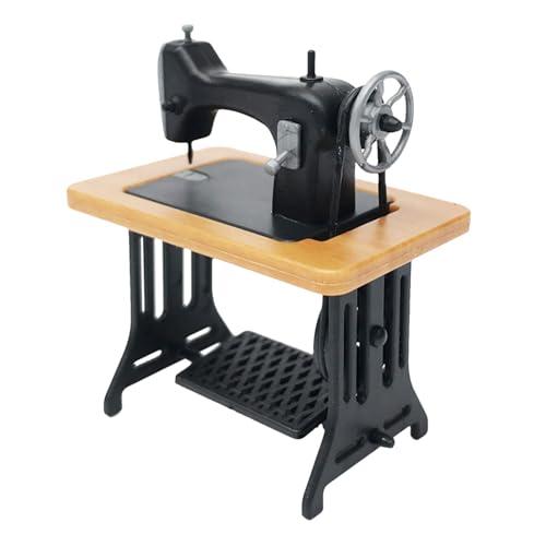Nähmaschinen Szenen Modell | Miniatur Nähmaschine Puppenmöbel | 1 24 Maßstab Vintage Szenerie Einrichtungsgegenstände | Rollenspiel Zubehör für Vorschulkinder Mädchen Schülerinnen und Nähmaschinen Szenen Modell | Miniatur Nähmaschine Puppenmöbel | 1 24 Maßstab Vintage Szenerie Einrichtungsgegenstände | Rollenspiel Zubehör für Vorschulkinder Mädchen Schülerinnen und von Hailerio