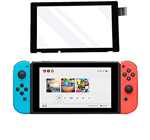 Hakeeta Touchscreen der Spielkonsole, Ersatz des Touchscreens für den Switch, präzise, korrosionsbeständig und verschleißfest, für die Spielekonsole Switch von Hakeeta