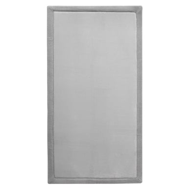 Hakuna Matte Samtmatte-Spielmatte für Baby 80 x 150 cm, Grau von Hakuna Matte