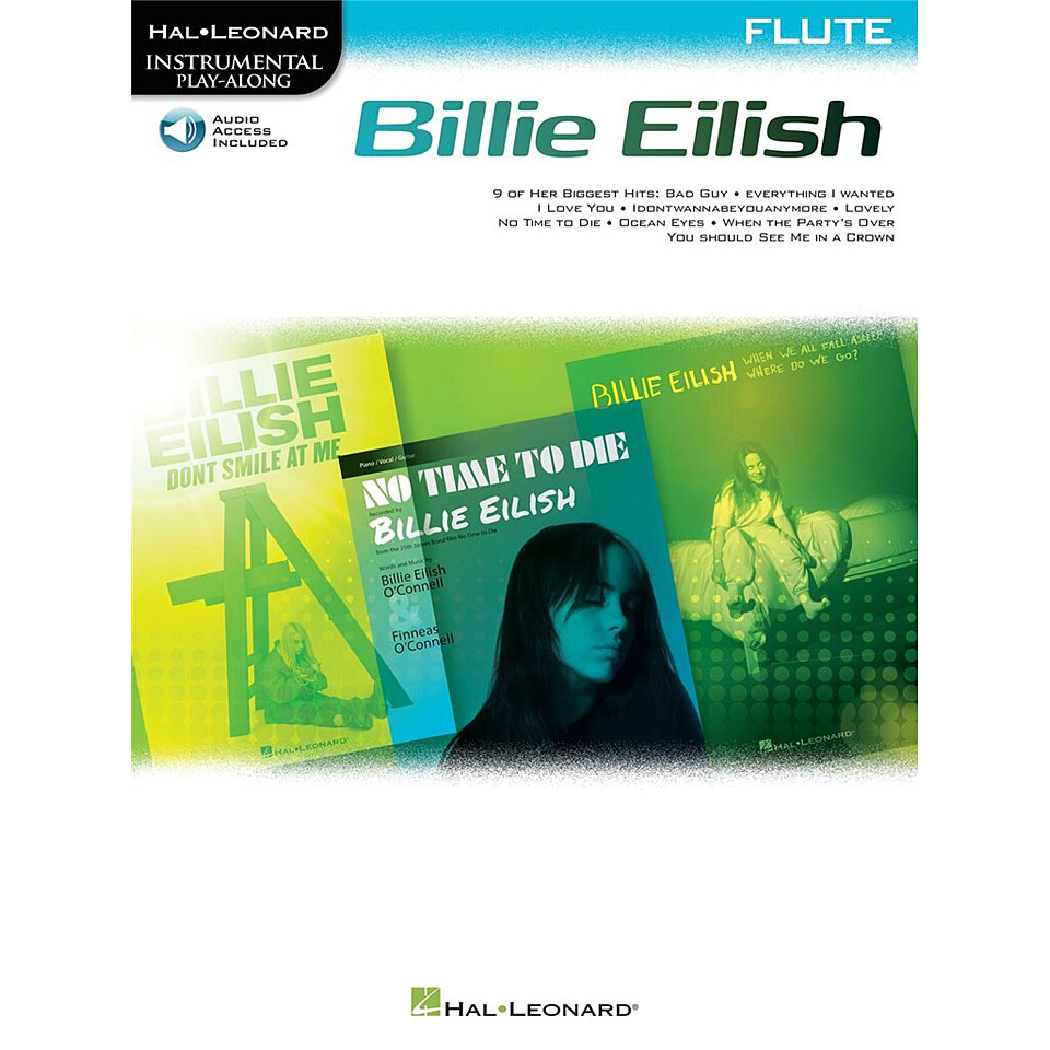 Hal Leonard Billie Eilish - Flute Play-Along von Hal Leonard