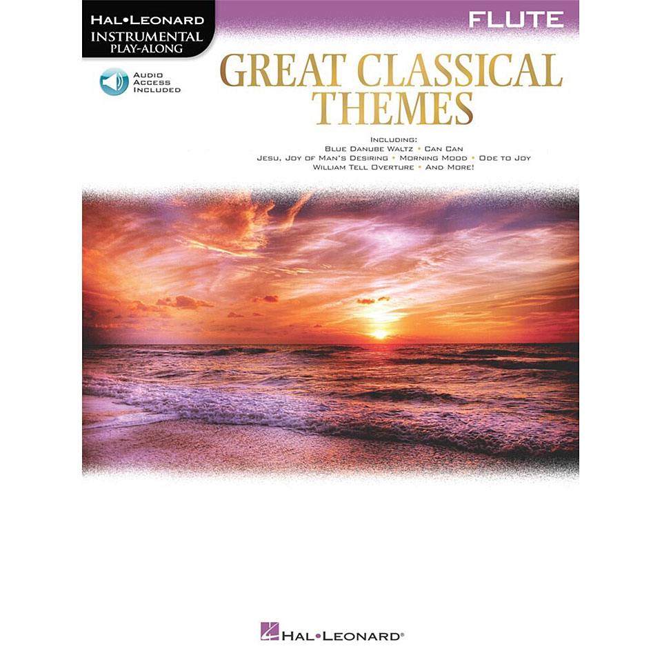 Hal Leonard Great Classical Themes - Flute Play-Along von Hal Leonard