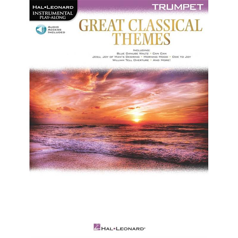 Hal Leonard Great Classical Themes - Trumpet Play-Along von Hal Leonard