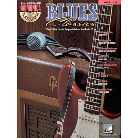 Hal Leonard Harmonica Play-Along Vol.10 - Blues Classics Play-Along von Hal Leonard