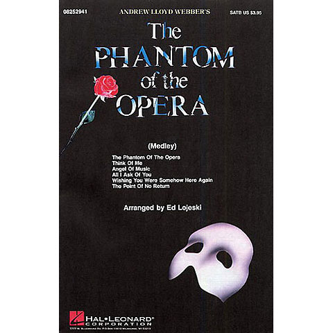 Hal Leonard Phantom of the Opera Medley Chornoten von Hal Leonard