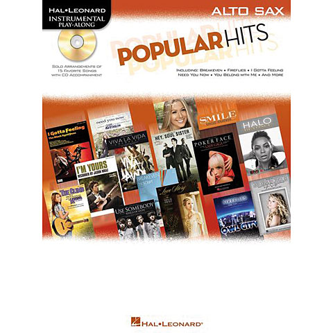 Hal Leonard Popular Hits for Alto Sax Play-Along von Hal Leonard