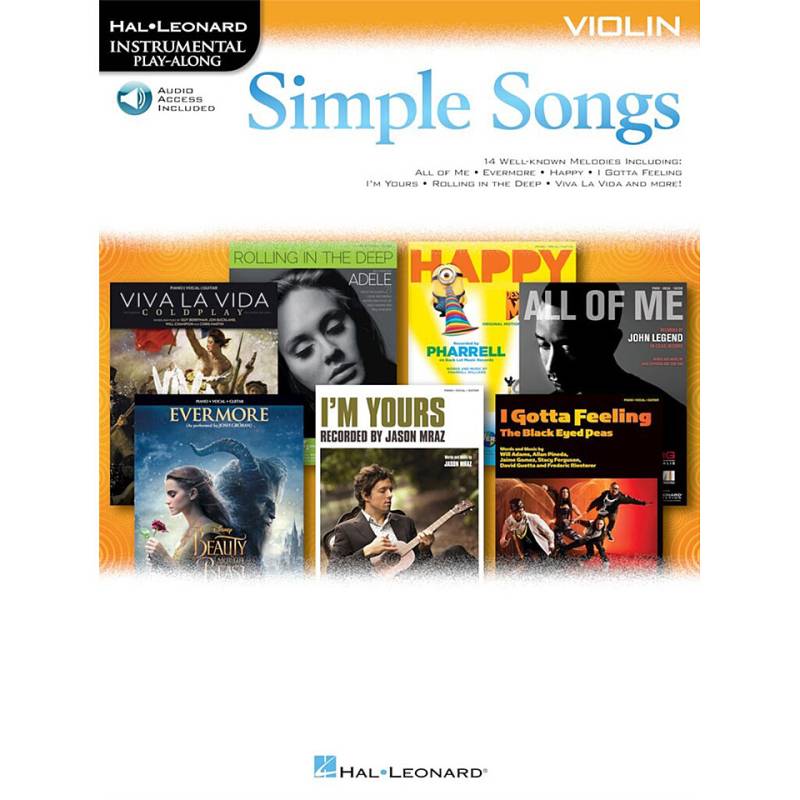 Hal Leonard Simple Songs - Violin Play-Along von Hal Leonard