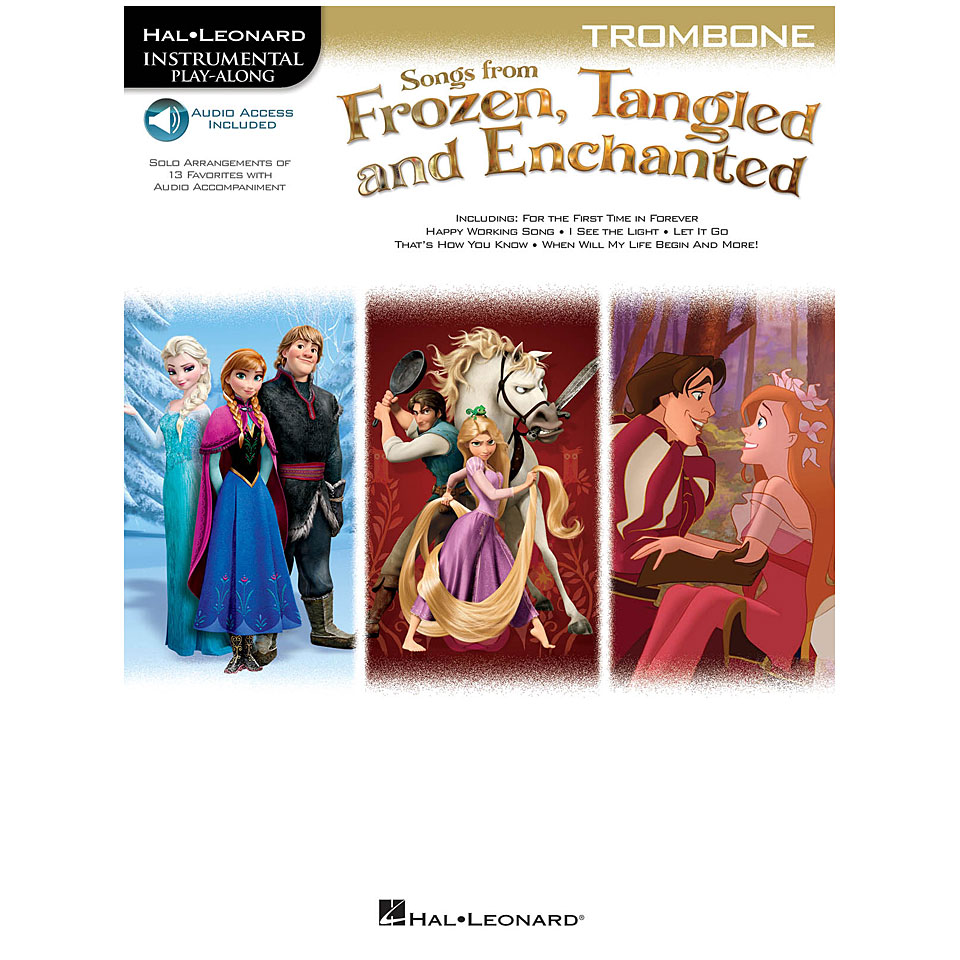 Hal Leonard Songs from Frozen, Tangled and Enchanted for Tromb von Hal Leonard