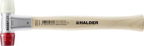 Halder BASEPLEX 3968.025 Schonhammer ergonomischer Griff, hart 215g 270mm 1St. von Halder