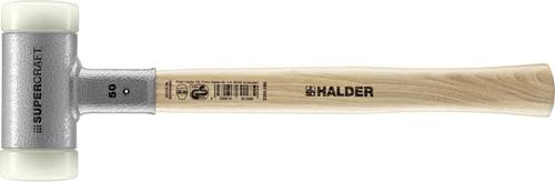 Halder SUPERCRAFT 3366.050 Schonhammer ergonomischer Griff, hart, rückschlagsfrei 990g 365mm 1St. von Halder