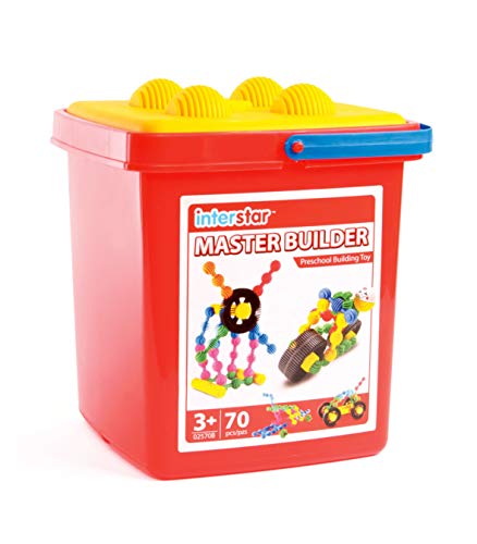 Interstar Master Builder 70 Piece Construction Set von Halilit