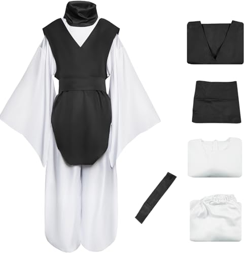 Hallojojo Choso Kostüm Herren Cosplay Anime Beschwörer Choso Uniform Set Weste Top Hose Halstuch Gürtel für Fancy Dress Up Halloween Karneval Party Maskenball Verkleidung Hallojojo Choso Kostüm Herren Cosplay Anime Beschwörer Choso Uniform Set Weste Top Hose Halstuch Gürtel für Fancy Dress Up Halloween Karneval Party Maskenball Verkleidung von Hallojojo