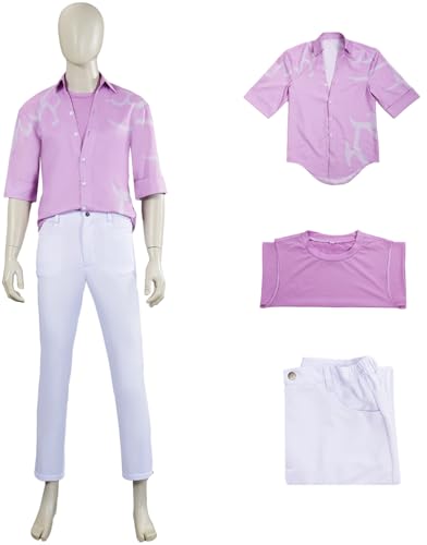 Hallojojo Jinu Kostüm Herren Cosplay Anime Dämon Boygroup Sajaboys Jinu Uniform Set Hemd Oberteil Hosen und Perücke für Fancy Dress Up Halloween Karneval Party Maskenball Fest Verkleidung Hallojojo Jinu Kostüm Herren Cosplay Anime Dämon Boygroup Sajaboys Jinu Uniform Set Hemd Oberteil Hosen und Perücke für Fancy Dress Up Halloween Karneval Party Maskenball Fest Verkleidung von Hallojojo