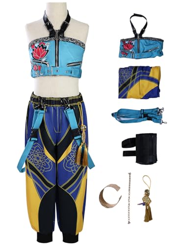 Hallojojo Mädchen Zoe Cosplay Kostüm Set Anime Demon Hunters Verkleidung Girl Group Zoe Uniform Weihnachten Halloween Karneval Party Fancy Bühnenauftritt Kostüm für Kinder Größe 110-150 Hallojojo Mädchen Zoe Cosplay Kostüm Set Anime Demon Hunters Verkleidung Girl Group Zoe Uniform Weihnachten Halloween Karneval Party Fancy Bühnenauftritt Kostüm für Kinder Größe 110-150 von Hallojojo