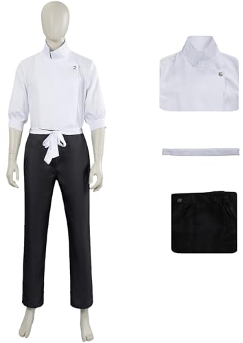 Hallojojo Okkotsu Yuta Kostüm Herren Cosplay Anime Beschwörer Okkotsu Yuta Uniform Set Top Hose Gürtel für Fancy Dress Up Halloween Karneval Party Maskenball Verkleidung Hallojojo Okkotsu Yuta Kostüm Herren Cosplay Anime Beschwörer Okkotsu Yuta Uniform Set Top Hose Gürtel für Fancy Dress Up Halloween Karneval Party Maskenball Verkleidung von Hallojojo