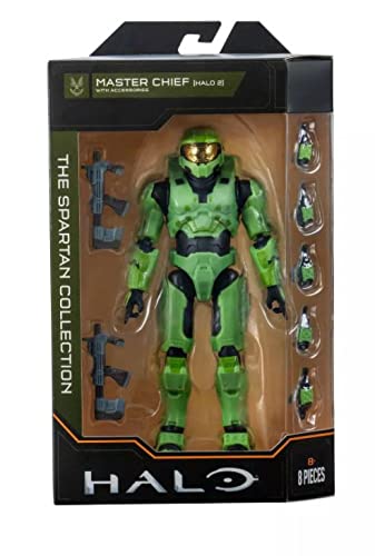 Halo Infinite The Spartan Collection Actionfiguren, 16,5 cm, Serie 1, 2, 3, 4 (Figur wählen) (Master Chief (Halo 2)) von Halo