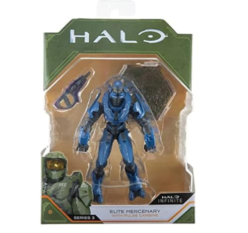 HALO Infinite World of 10,2 cm Figuren Serie 1, 2, 3, 4, Kollektion (wählen Sie Figur) (Elite Mercenary) von Halo