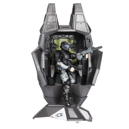 Quoersrti Halo 4" “World of Halo” Figure & Vehicle – ODST Drop Pod with Rookie von Halo