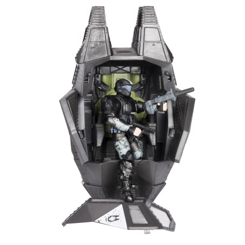 Quoersrti Halo 4" “World of Halo” Figure & Vehicle – ODST Drop Pod with Rookie Quoersrti Halo 4" “World of Halo” Figure & Vehicle – ODST Drop Pod with Rookie von Halo
