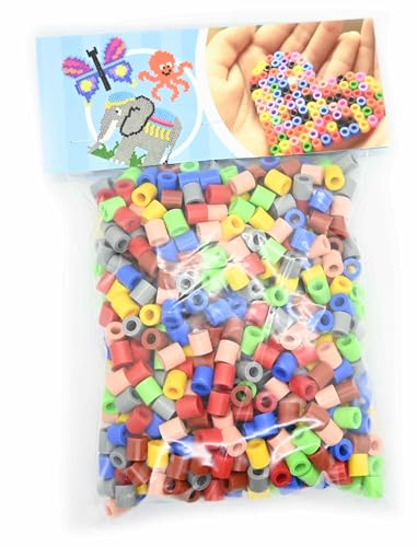 Hama Maxi Bügelperlen Beutel mit 400 STK 73er -Mix. Große Perlen für Kleinkinder ab 3 Jahren. Made in EU. von Hama