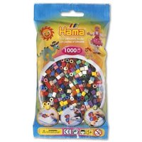 Hama Perlen Mix, 1000 Stück, 22 Farben, Farbmix von Hama Perlen