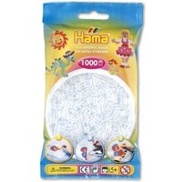 Hama Perlen transparent weiß, 1000 Stück von Hama Perlen