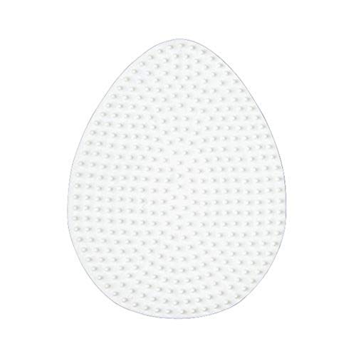 Hama 260 Iron ON Beads PEGBOARD Egg, weiß von Hama