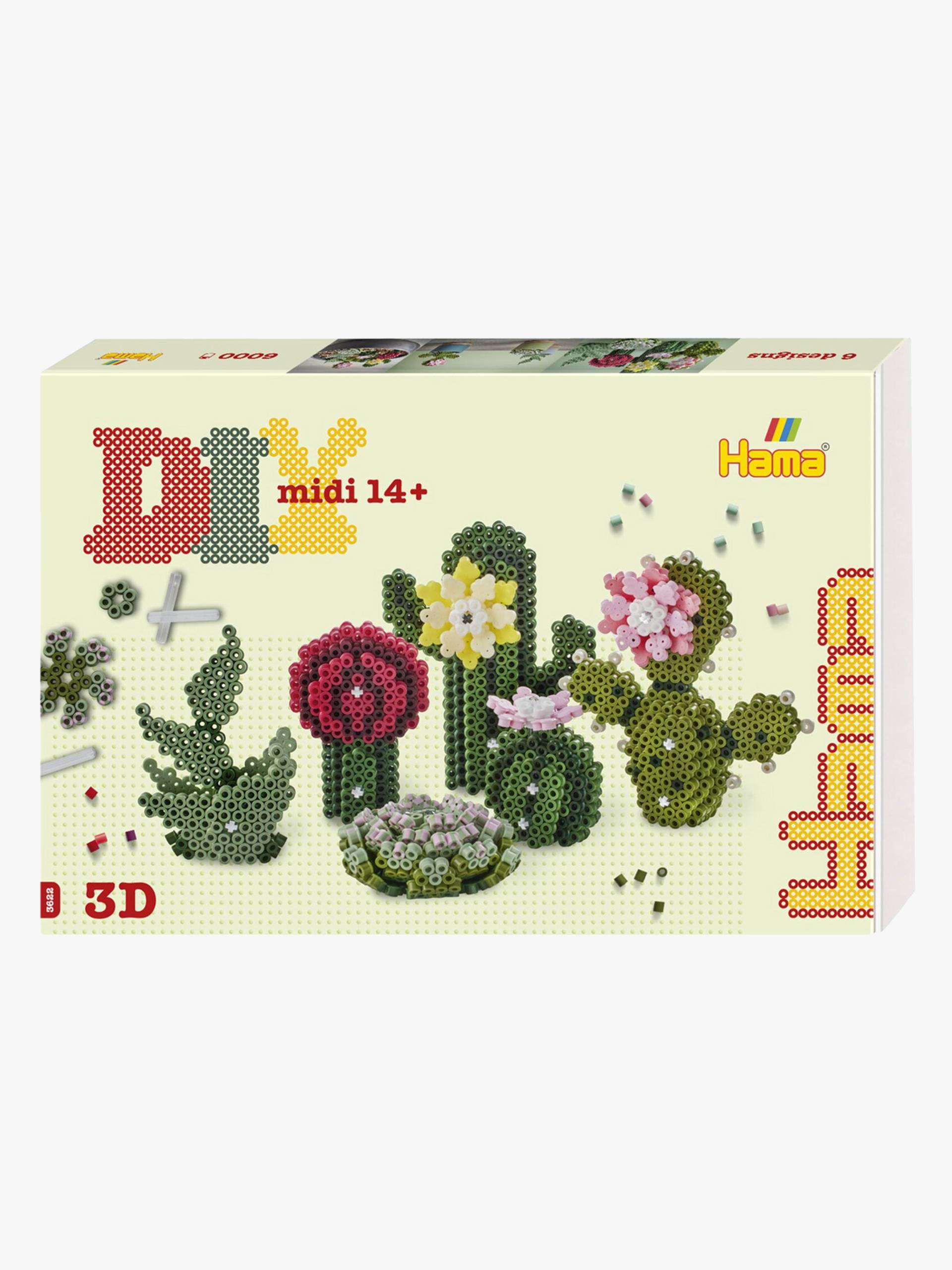 Hama 3D Sukkulenten Perlenset 6000 Teile Hama 3D Sukkulenten Perlenset 6000 Teile von Hama