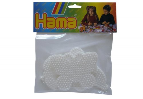 Hama 453 Stiftplatten-Set Blume, Delfin, Schmetterling, 3 Stück von Hama