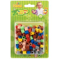 Hama 8523 - Perlen, Bügelperlen Maxi, 250 Stück, bunt, volltonmix 2 von Malte Haaning Plastic A/s