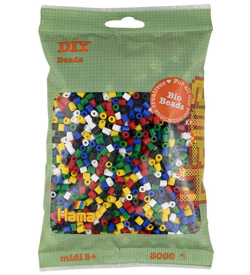 Hama Bio Midi Perlen - 3000 st. - 198 Mix - Hama - One Size - Perlen Hama Bio Midi Perlen - 3000 st. - 198 Mix - Hama - One Size - Perlen von Hama