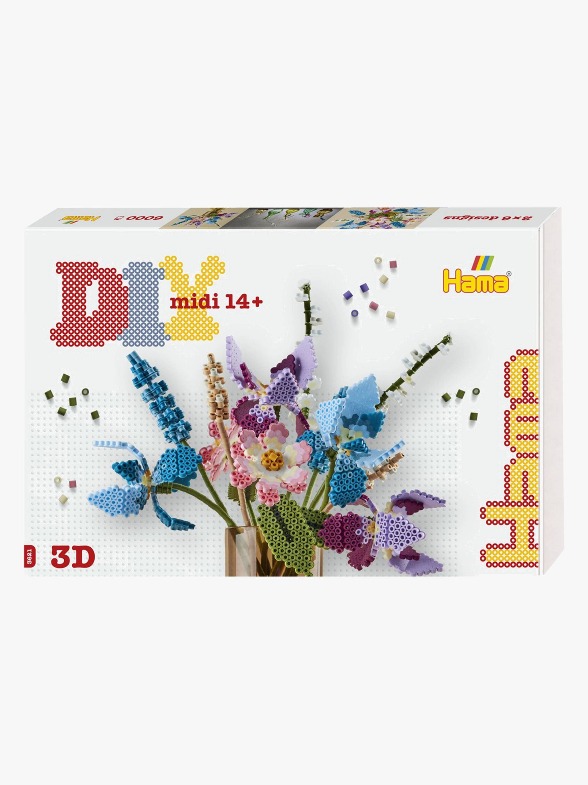 Hama Blumenstrauß Perlenset 6000 Teile Hama Blumenstrauß Perlenset 6000 Teile von Hama