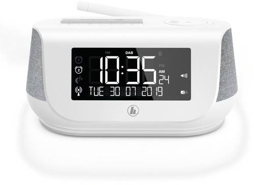 Hama DR36SBT Tischradio DAB+, UKW AUX, Bluetooth®, USB Spotify Weiß von Hama