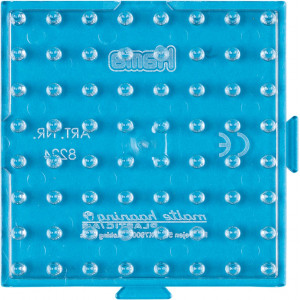 Hama Maxi 8224 Stiftplatten Beutel Quadrat transparent - 1 Stk von Hama