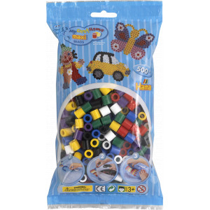 Hama Maxi Bügelperlen 8470 Mix 00 - 500 Stk von Hama