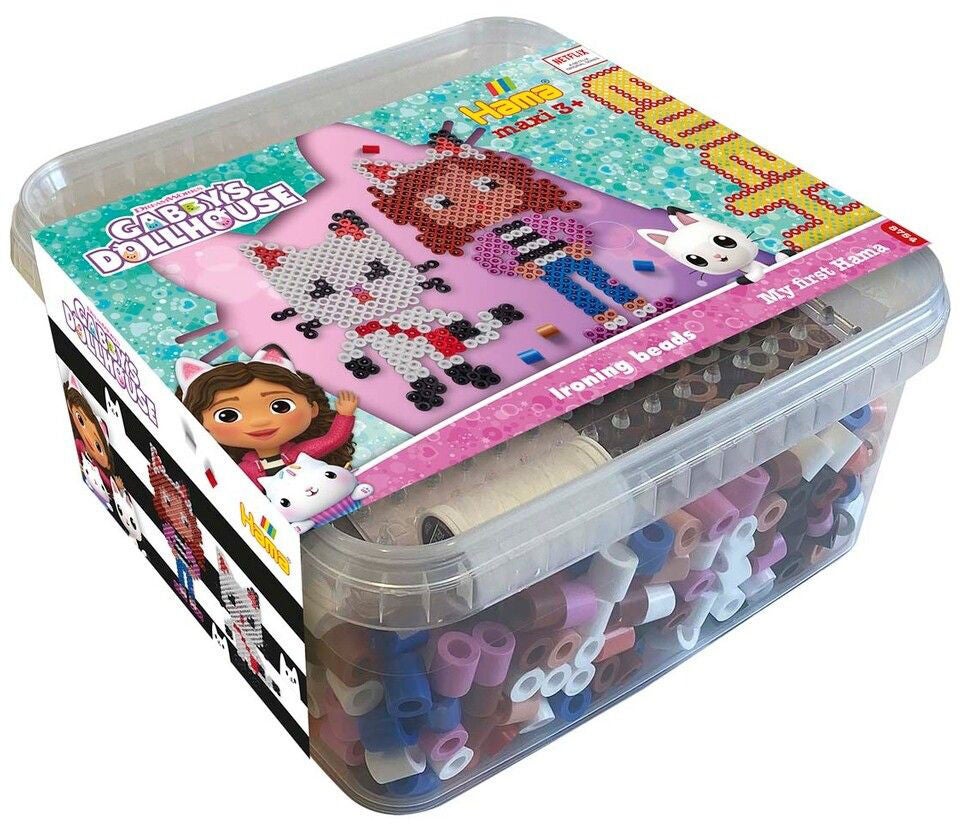 Hama Maxi Gabby's Dollhouse Perlenset 900 Teile von Hama